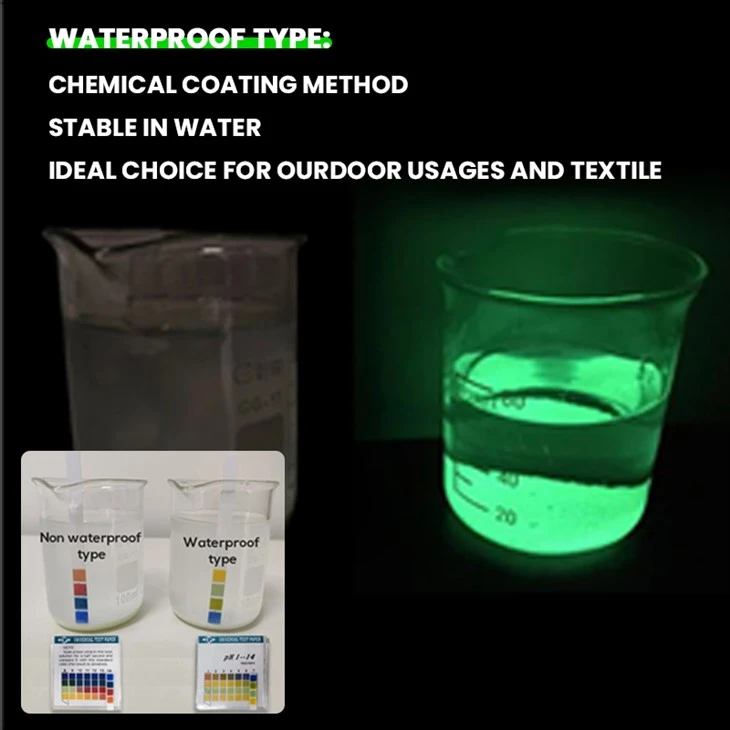 glow in the dark powder factory